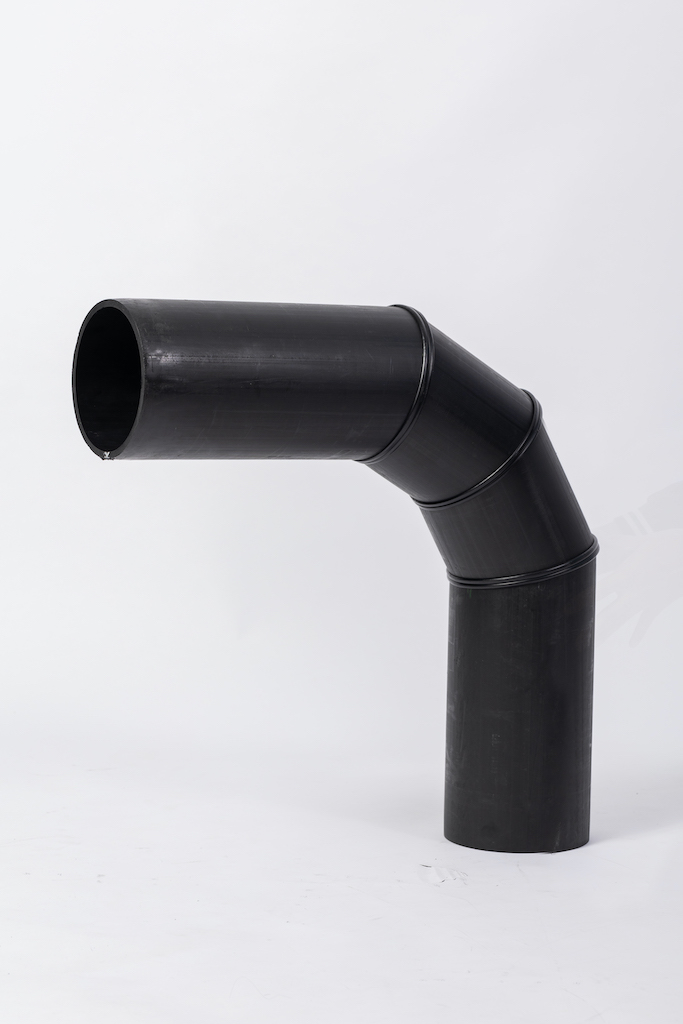 HDPE Fabricated Elbow Bend 22.5 - 90 Degree